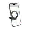 Hoco H98 Rider Folding Ring Magnetic Car Phone Holder 360° Rotating Air Vent & Dashboard Mount Black