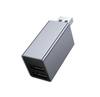Hoco HB54 3-In-1 USB Hub With 2 USB 2.0 Ports And USB 3.0 Port Metal Gray