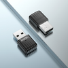 Hoco HI33 WiFi 5 USB Wireless Network Adapter Dual-Band 2.4GHz/5GHz Internal Antenna High-Speed WiFi Dongle for PC & Laptop