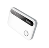 Hoco HI41 4G Mobile Portable WiFi Hotspot White – WiFi 6 2.4GHz Micro SIM Router, 150Mbps Upload / 50Mbps Download, 2100mAh Battery