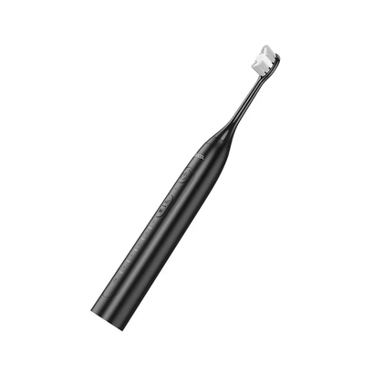 Hoco HP60 Intelligent Electric Toothbrush, 4 Brush Heads, 80 Days Battery, IPX7 Waterproof, Black.