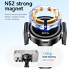 Hoco HW35 Power Electric Magnetic Air Vent Wireless Fast Charging Car Holder 15W Black