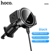 Hoco HW35 Power Electric Magnetic Air Vent Wireless Fast Charging Car Holder 15W Black