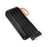 Hoco J151 Spirit 10000mAh Power Bank with 4 Built-in Cables, Dual LED Light, Fast Charging, Digital Display – Black