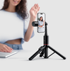 Hoco K34 Spring Live Broadcast Phone Holder with Fill Light & Bluetooth Remote