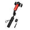 Hoco K90 Single-Axis Gimbal Stabilizer Tripod Selfie Stick with Bluetooth Remote & Fill Light for 4.5–7 Inch Smartphones