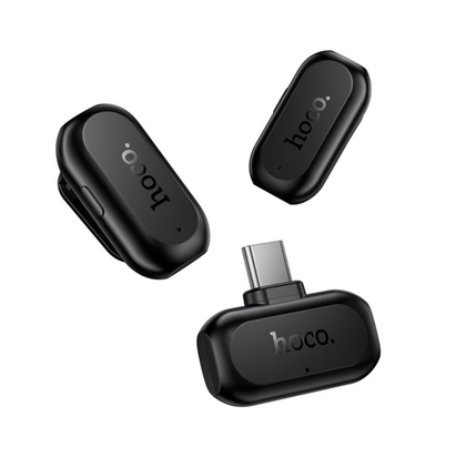 Hoco L26 Type-C Smart AI Noise Reduction Wireless Microphone With USB-C Receiver