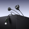 Hoco M118 Type-C Wired Earphones with Microphone 14mm Speaker 1.2m Cable - Black