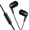 Hoco M97 Type-C Wired Earphones Stereo Bass Headphones with Microphone Black