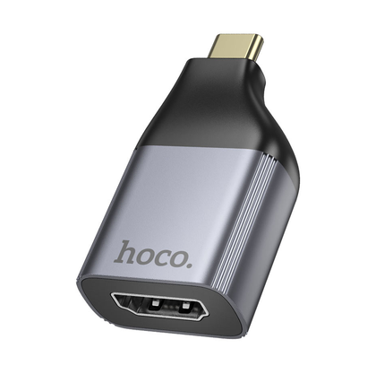 Hoco Type-C to HDMI Adapter UA33 4K 30Hz USB-C to HDTV Converter Split Screen for Laptop & Phone.