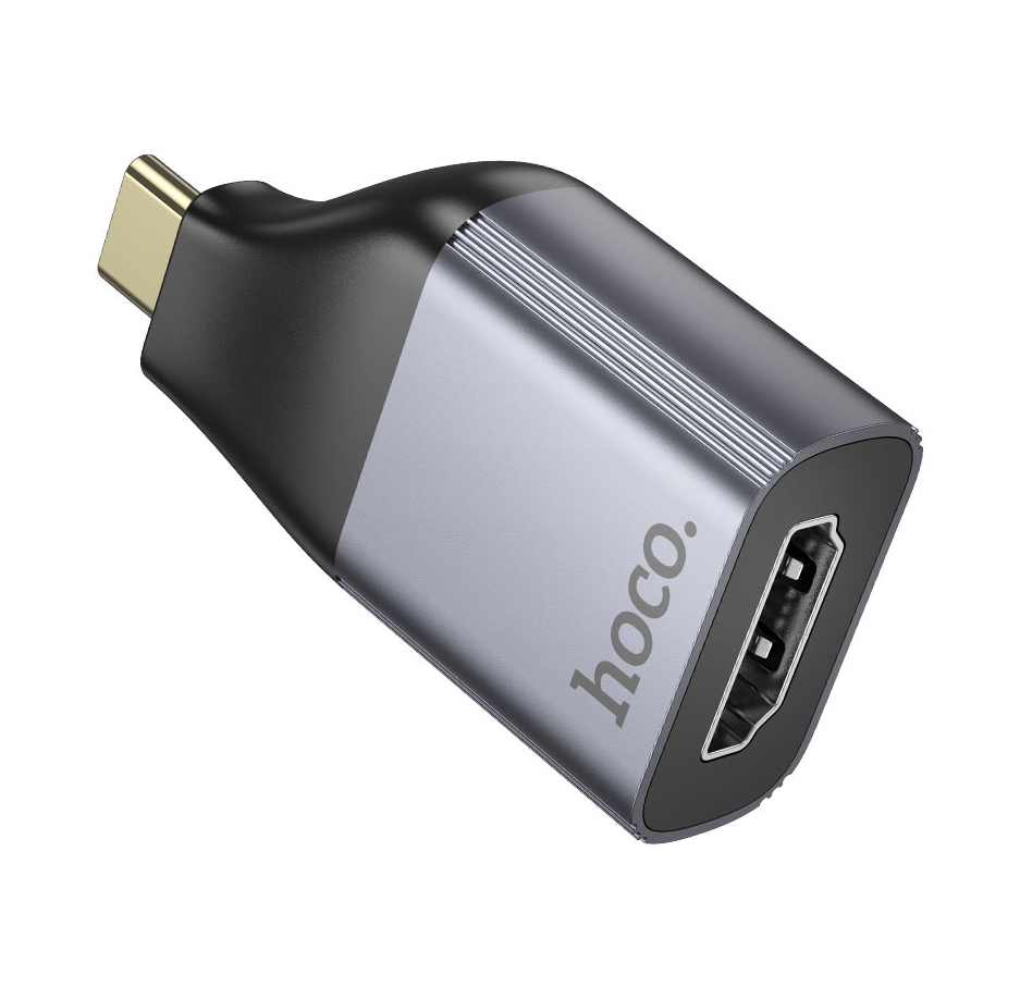 Hoco Type-C to HDMI Adapter UA33 4K 30Hz USB-C to HDTV Converter Split Screen for Laptop & Phone