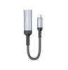 Hoco UA43A USB-C Type-C To HDMI Female 4K 30Hz Adapter Conversion Cable 0.2m Grey