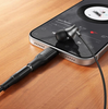 Hoco UPA35 Mia USB-C to 3.5mm Socket Digital Audio Adapter - Black