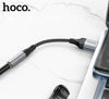Hoco USB-A to AUX 3.5mm Converter External Soundcard. Premium Aluminium Build, Supports sound output and Microphone input, Compact Design. LS36.
