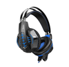 Hoco W102 Cool Tour Blue Gaming Headset With 40mm Speakers, Omnidirectional Microphone, 3.5mm And USB-A Connection