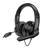 Hoco W103 Magic Tour Wired Gaming Headset With Omni-Directional Microphone USB / 3.5mm - Black