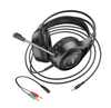 Hoco W106 Tiger Pro Gaming Wired Headset Black 50mm With Microphone And 3.5mm Jack