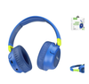 Hoco W43 Wireless Bluetooth 5.3 Stereo Headphones 25H Playtime TF AUX MP3 Blue