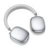 Hoco W63 Triunfo ANC Active Noise Cancelling Bluetooth 5.4 Headphones, 55H Battery, App Support, Silver.