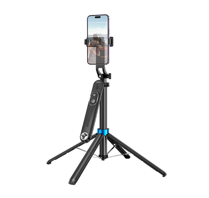 Hoco Wireless 175cm Selfie Stick. Tripod Monopod with Bluetooth Remote Shutter. Universal for iPhone Android Smartphones K22.