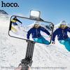 Hoco Wireless 85cm Selfie Stick. Fill, Flash light. 360. Supports Gimbal. Tripod Monopod. Bluetooth Remote Shutter. For iPhone, Android, GoPro. K15