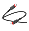 Hoco X59 Victory 20W USB-C to iPhone 5 to 14 Charging Cable 3M Black