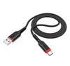 Hoco X59 Victory 3M USB-A to USB-C Charging Data Cable 3A Black
