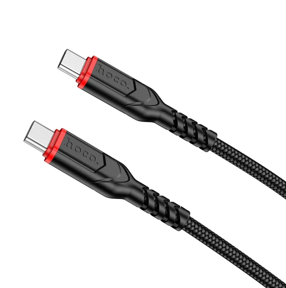 Hoco X59 Victory 60W Type-C to Type-C Charging Cable 3M Black