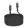 Hoco X59 Victory 60W Type-C to Type-C Charging Cable 3M Black