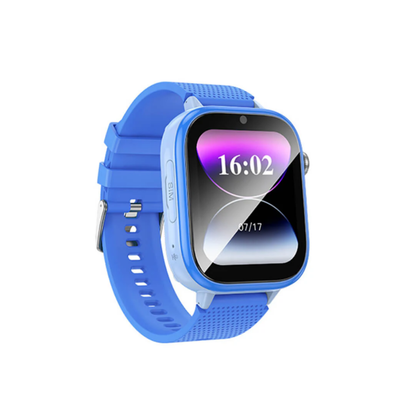 Hoco Y101 Kids 4G Smart Watch with GPS, WiFi, Camera, 1.83″ HD Screen, Nano SIM, Android 8.1, IP65 Waterproof – Blue.