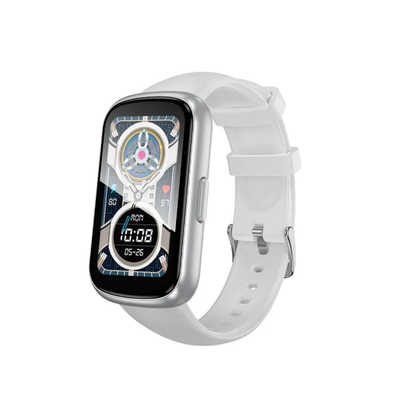 Hoco Y25 Smart Watch 1.47" HD Display Bluetooth 5.3 IP68 Waterproof Fitness Tracker Heart Rate SpO₂ Sleep Monitor Silver.
