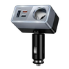 Hoco Z65A Smart Car Charger 165W Max PD QC 2x USB-C USB-A Black
