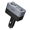 Hoco Z65A Smart Car Charger 165W Max PD QC 2x USB-C USB-A Black