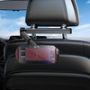 Hoco headrest holder for iPad phone tablet. In car device clamp attach tablet to back of car seat. H69. Black
