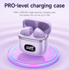 Hoco EQ1 True Wireless Earbuds Bluetooth 5.3 Headphones with LED Display Mic 7H Playtime Purple.