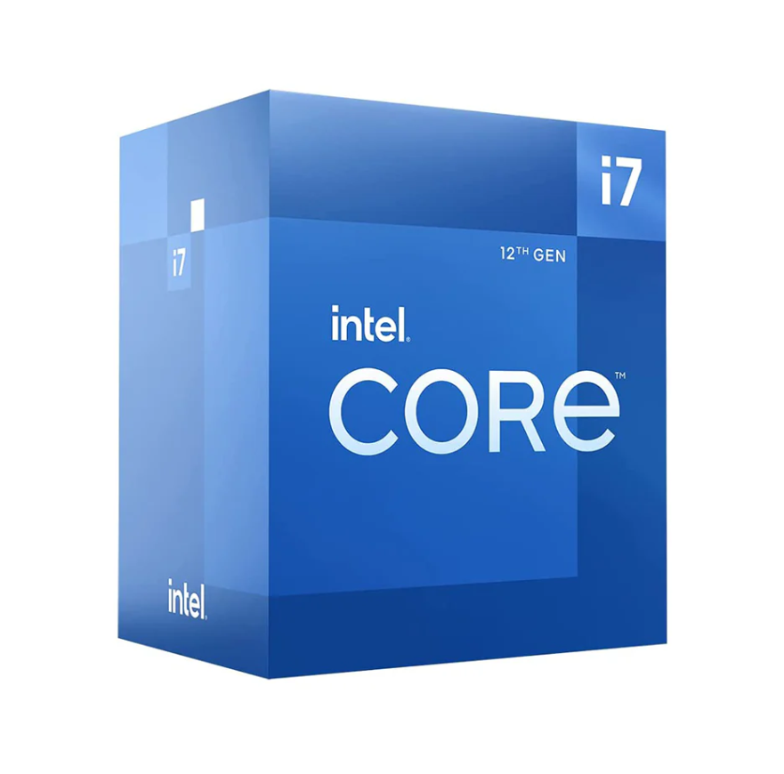 Intel Core i7 12700, 2.1 GHz, 12 core, 20 threads, 25 MB cache, LGA1700 Socket, Box