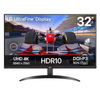 LG UltraFine 32UR500K-B 32" 4K UHD VA HDR10 Monitor 3840x2160 60Hz HDMI DisplayPort Black