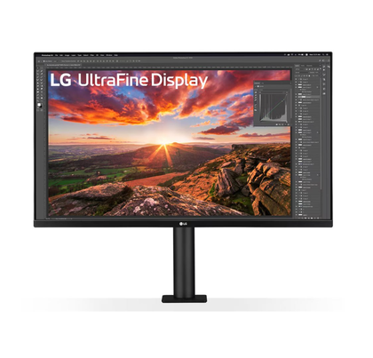 LG UltraFine Ergo 32UN880K-B 32" 4K UHD IPS Monitor USB-C 60W HDR10 HDMI DP