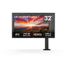 LG UltraFine Ergo 32UN880K-B 32" 4K UHD IPS Monitor USB-C 60W HDR10 HDMI DP