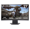 LG UltraGear 27GS60QC-B 27" QHD Curved Gaming Monitor 180Hz 1ms HDR10 FreeSync VA DisplayPort HDMI