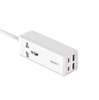 Ldnio SC1418 Extension Cord 65W IE UK Worldwide Plug 2 USB 2 USB-C ports Power Strip Wire 2m Power Socket Laptop android ipad iphone phone Fast Charge