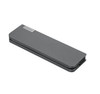 Lenovo USB-C Mini Dock 65W – HDMI, VGA, USB 3.1, USB 2.0, RJ-45 Gigabit Ethernet, Audio Jack – Compact Portable Docking Station