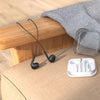Earphones Max for iPhone. Wired, In-ear, Mic, Volume and Call answer buttons. Compatible with iPhone 7 to 14. Plug and Play. Hoco M111 Max. Black.