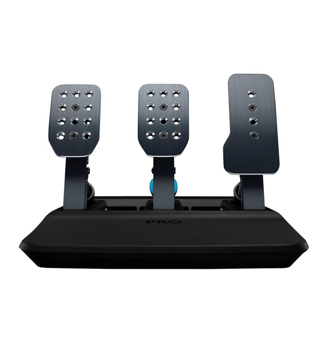 Logitech G Pro Racing Pedals (941-000187) Wired USB Load Cell Brake for PC, PS5, PS4, Xbox Series X|S, Xbox One
