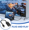 Mini DP DisplayPort to HDMI 4K 15cm Adapter. Male to Female Thunderbolt to HDMI.