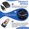 Mini DP DisplayPort to HDMI 4K 15cm Adapter. Male to Female Thunderbolt to HDMI.