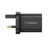 OtterBox 20W USB-C Wall Charger Ireland / UK PlugPower Delivery Fast Charge Black