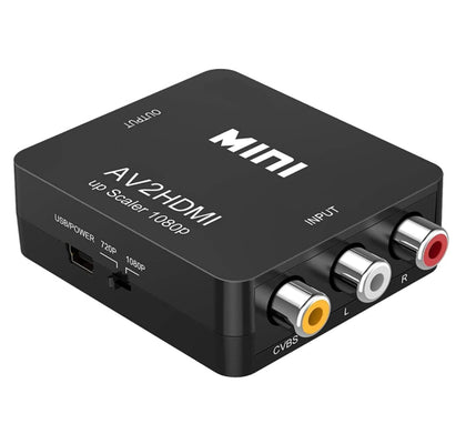 RCA AV to HDMI Converter adapter.