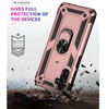 Samsung A15 4G/5G phone case rose gold ring armor anti drop shockproof rugged protective