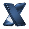 Samsung A18 / A36 / A37 / A56 / A27 Symmetry Hard Phone Case. Blue armor, Anti drop, shockproof, rugged and protective.